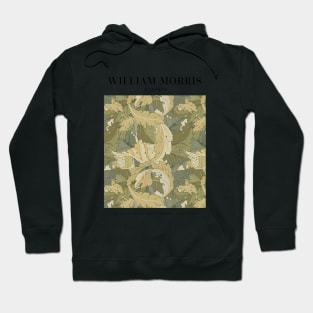 William Morris Acanthus Pattern, Floral Leaves Art, Exhibition Poster Hoodie